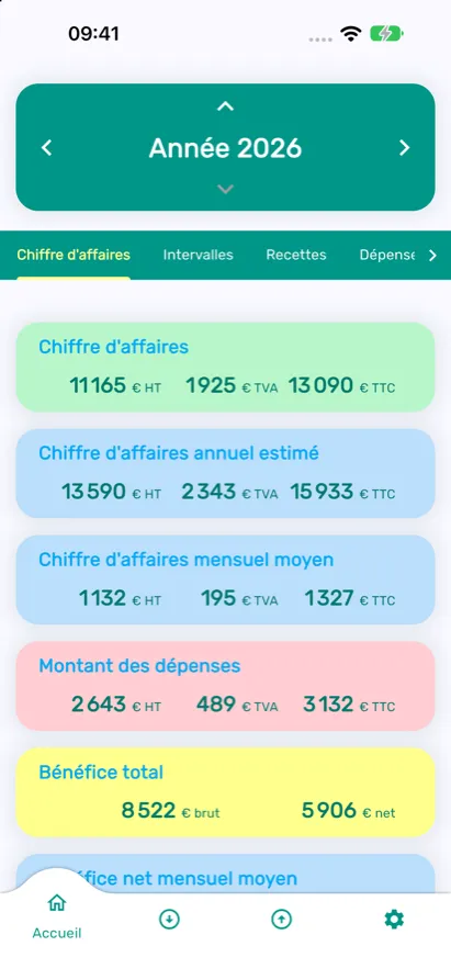 Capture d’écran de Livre des recettes