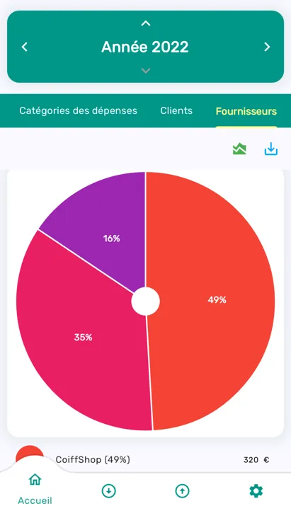 Capture d’écran de Livre des recettes