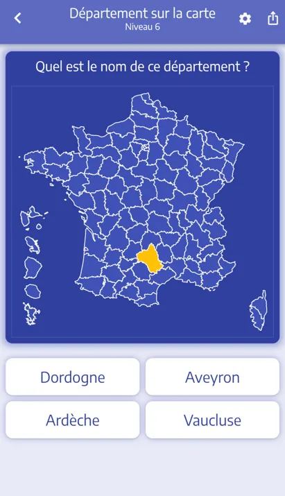 Capture d’écran de Quiz Geo