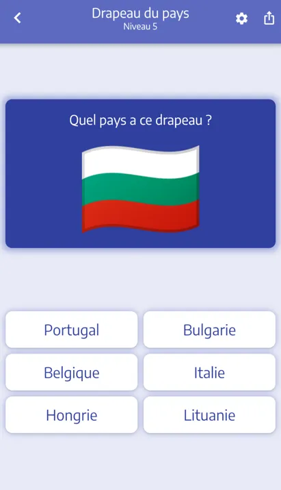 Capture d’écran de Quiz Geo