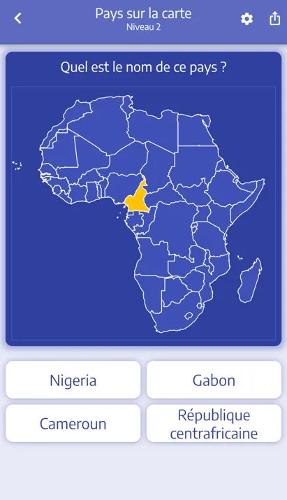 Capture d’écran de Quiz Geo