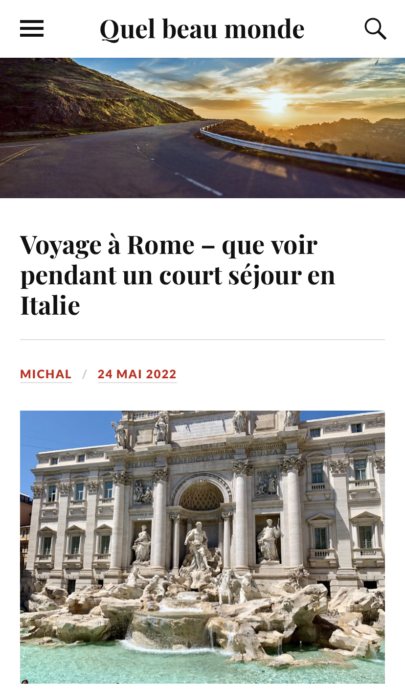 Quel beau monde